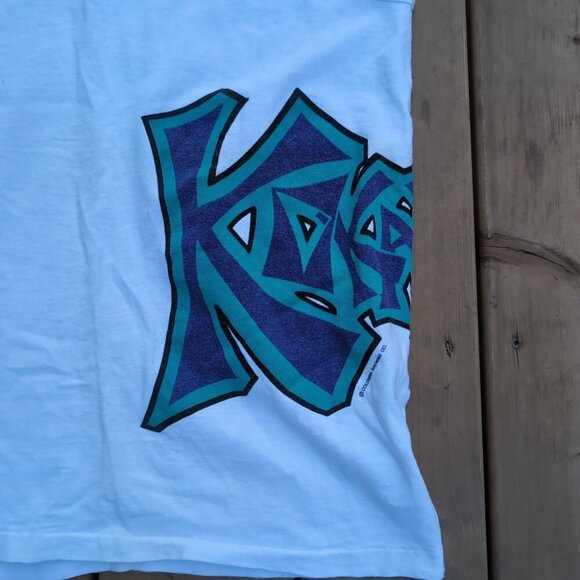 Oneita Power-T Kokanee Beer Graphic Tank Top White Cotton – Men’s M - Picture 2 of 6